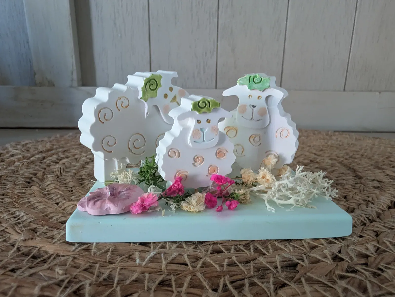 Composition de 3 moutons