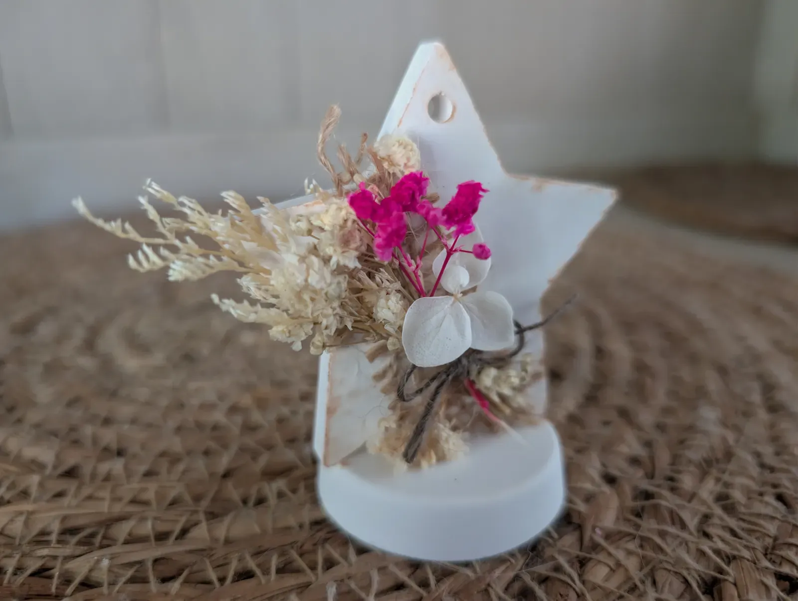 Étoile fleurie à poser — photo 3
