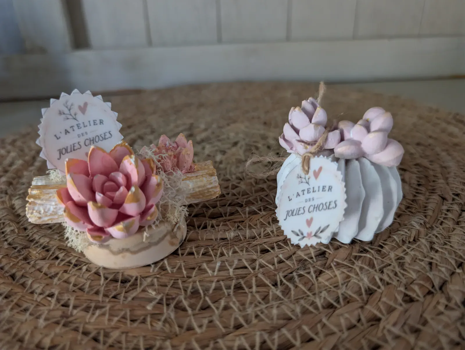 Petite composition fleurie — 2 fleurs